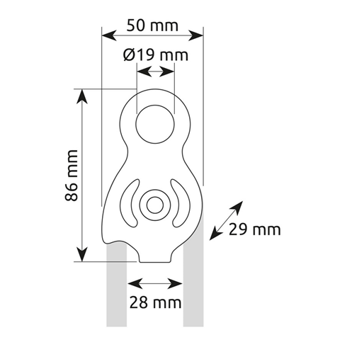 CAMP Sphinx 13mm Pulley