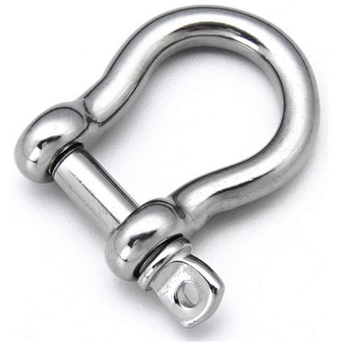 High Tensile 0.8ton Stainless Steel Bow Shackle