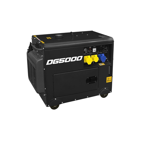 Sealey DG5000 Diesel Generator 4-Stroke Engine 5000W 110/230V