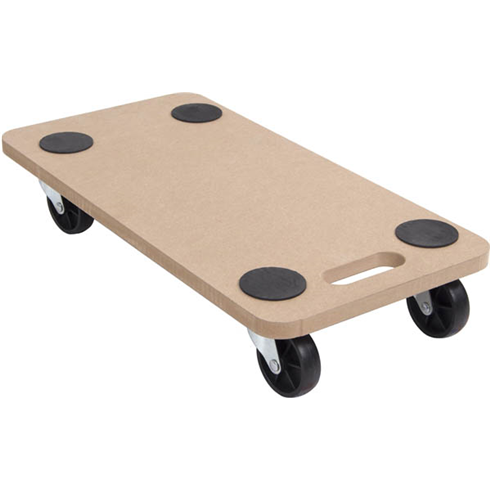 200kg MDF Wooden Dolly Trolley 580x290mm