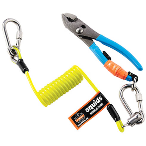 SQUIDS 3130S Coiled Cable Tool Lanyard