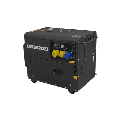 Sealey DG5000 Diesel Generator 4-Stroke Engine 5000W 110/230V