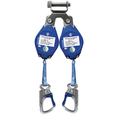 IKAR HWB1.8DW 1.8mtr Twin Webbing Fall Arrest Block