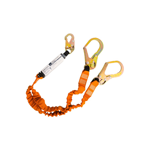 Portwest FP75 Double 140kg 1.8mtr Lanyard with Shock Absorber