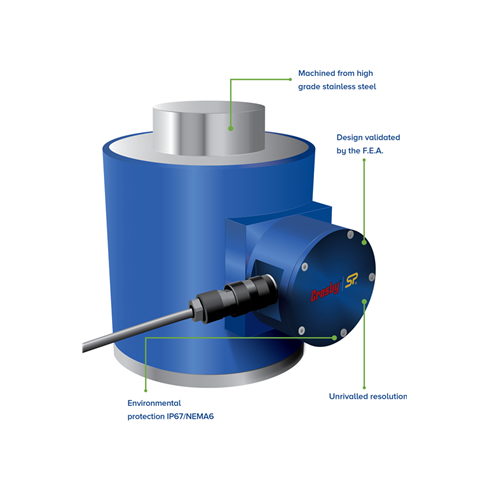 Straightpoint Compression Load Cell 5t - 500t