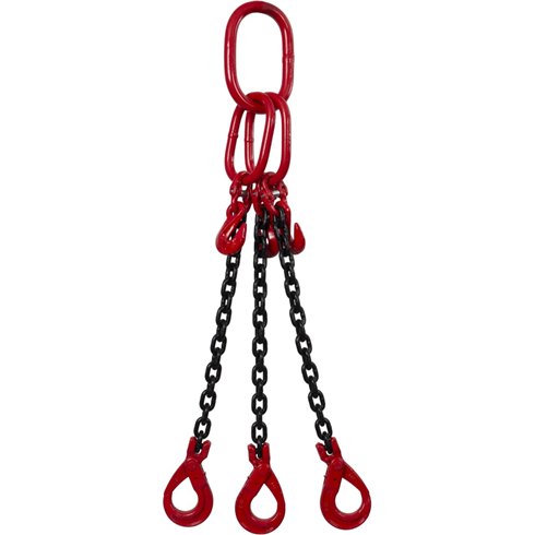 17 tonne 3Leg Chainsling, Adjusters & Comes With Safety Hooks
