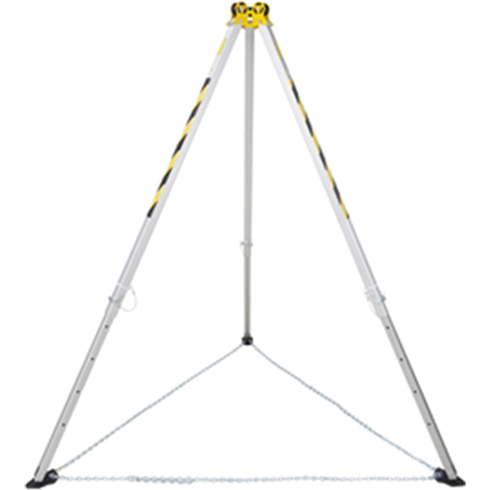 Lightweight Rescue Tripod and 15mtr Fall Arrest Retrieval Block