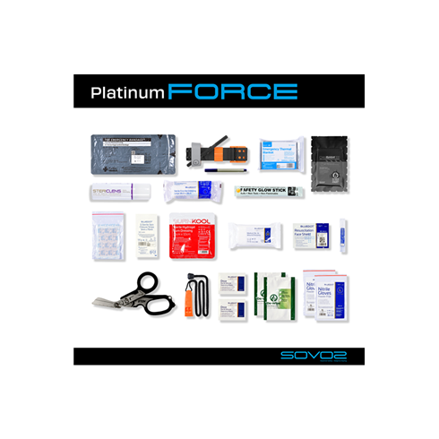 SOVOS Platinum Force Bleed Control Trauma Kit 