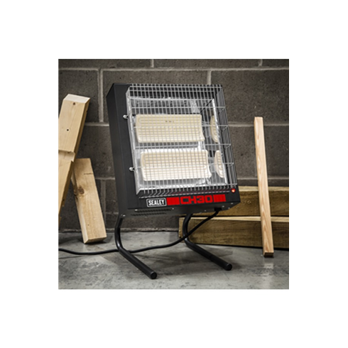 Sealey CH30 Ceramic Heater 1.4/2.8kW 230V