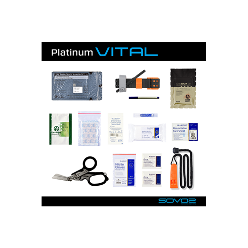 SOVOS Platinum Vital Bleed Control Trauma Kit 