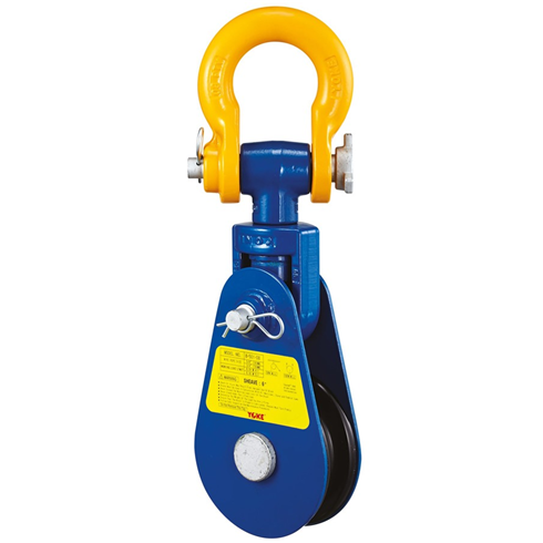 Yoke 20tonne 8" Super Snatch Block with Captive Shackle