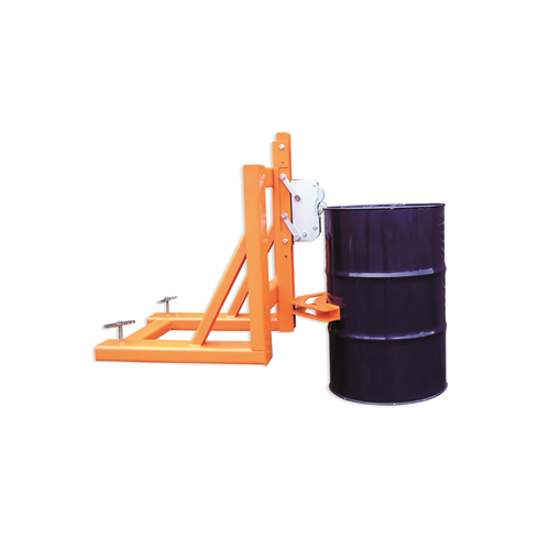 Single/Double Drum Fork Mounted Rim Grip Drum Lifter