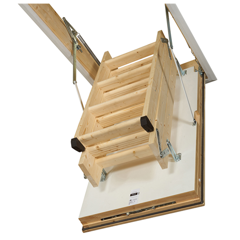 LuxFold Timber Loft Ladder