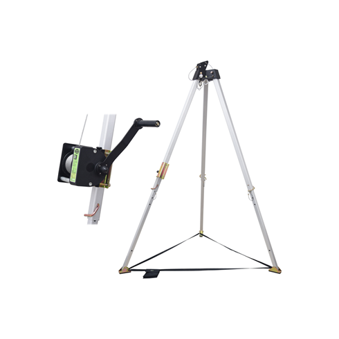 Kratos Safety Confined Space Rescue Kit c/w 20mtr Rescue Winch, Gas Detector, Breathing Apparatus & Harness..