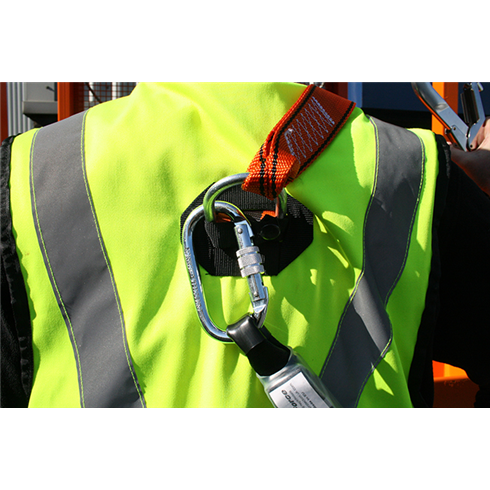 High Visibility Jacket Safety Harness Elasticated With Quick Release Buckles