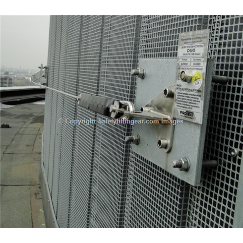 Permanent Horizontal Safety Line System - Duo