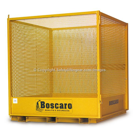 Safety Cage for Crane Forks by Boscaro