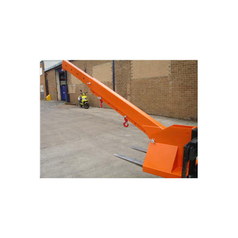 3tonne Fork Mounted Adjustable Height Extending Jib