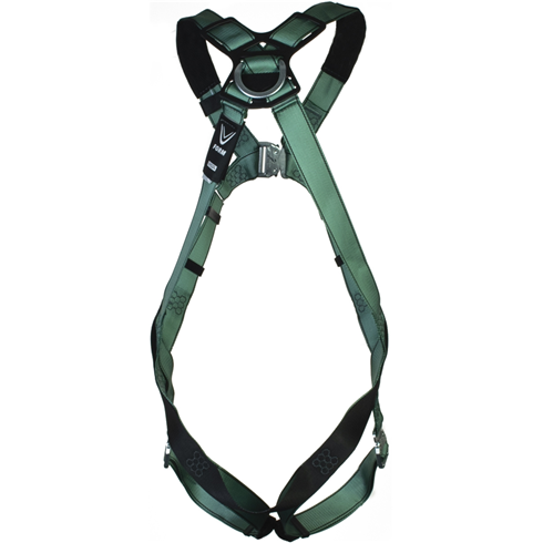 MSA V-FORM 2-point Quick Release Full Body Safety Harness Bayonet Buckles