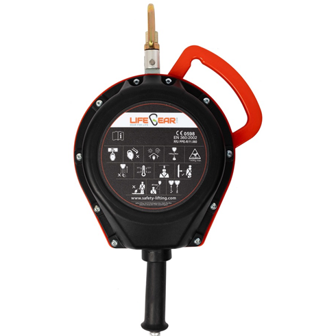 LifeGear Fall Arrest Block for Vertical/Horizontal Use – 7mtr, 10mtr, and 15mtr