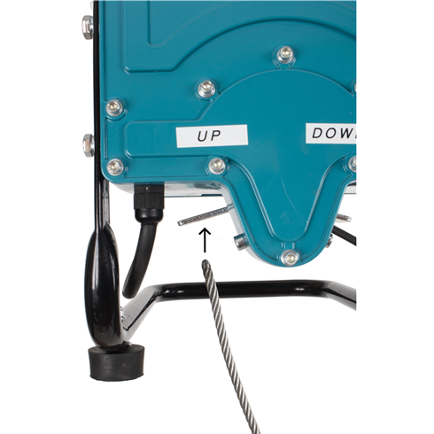 300kg 110volt Electric Endless Wire Rope Hoist (20mtr, 30mtr, 60mtr & 100mtr)