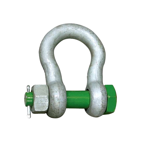 Green Pin 55ton Alloy Bow Shackle Safety Pin