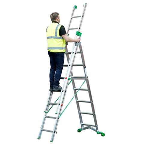 Heavy Duty 10+11+11 Combination Ladder