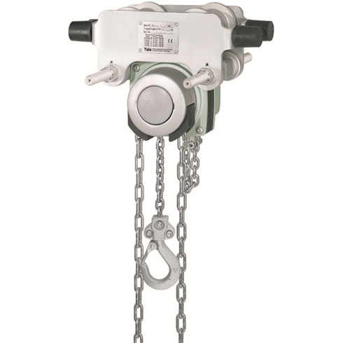 YaleLift 500kg Corrosion Resistant Integral Geared Trolley Hoist