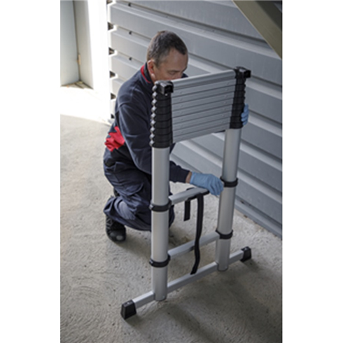 Sealey ATL11 Aluminium 11-Tread Telescopic Ladder EN 131