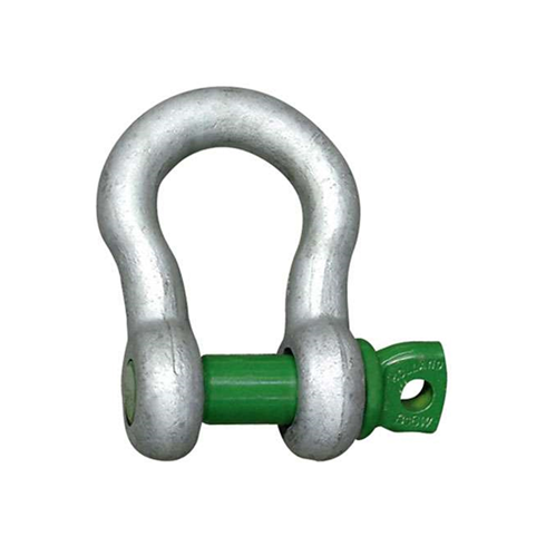 Green Pin 25ton Alloy Bow Shackle Screw Pin