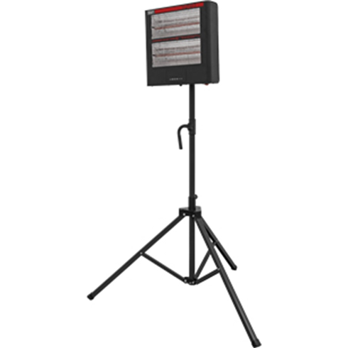 Sealey IR28CT Infrared Quartz Heater with Tripod Stand 230V 1.4/2.8kW