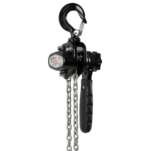 250kg Light & Compact Lever Hoist 1mtr to 6mtr Lift