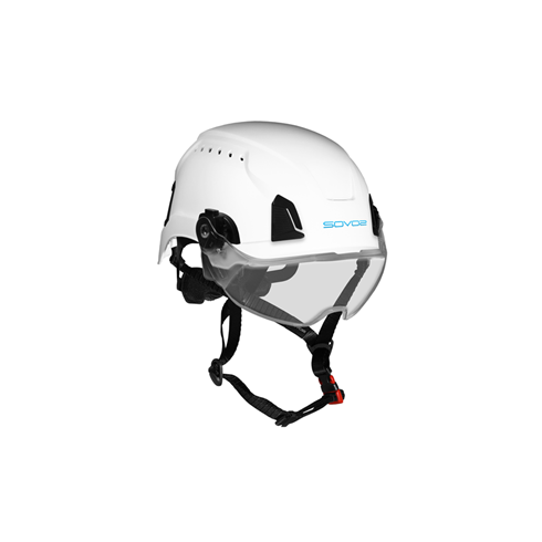 SOVOS Clear Half Visor C/W Clips