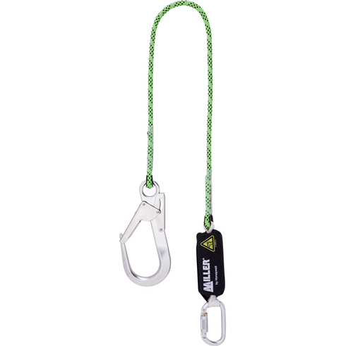 Miller 1032380 Edge Tested Kernmantel 2mtr Shock Absorbing Lanyard c/w Scaffold Hook