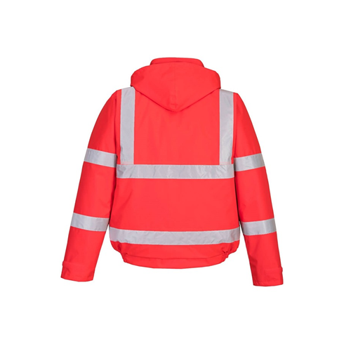 Portwest S463 Hi-Vis Winter Bomber Jacket Red