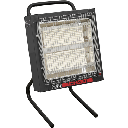 Sealey CH30 Ceramic Heater 1.4/2.8kW 230V