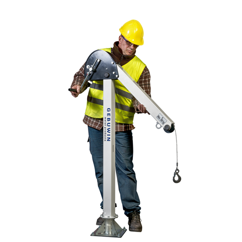 125kg SWL Lightweight Swivel Lifting Davit