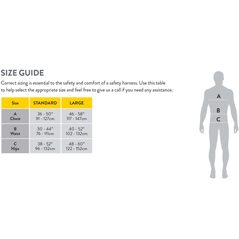 Ridgegear RGH15 Work Positioning Comfort Harness