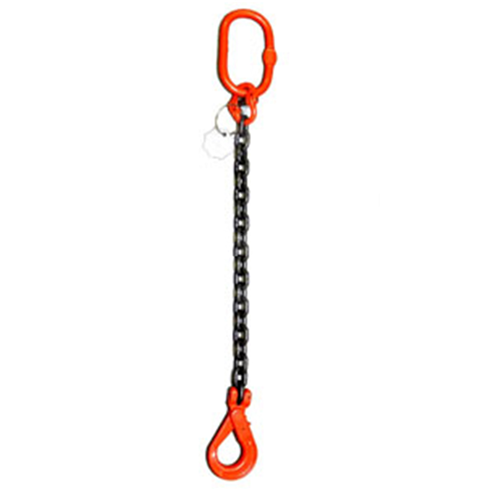 12.5 tonne 1Leg Chainsling c/w Safety Hook