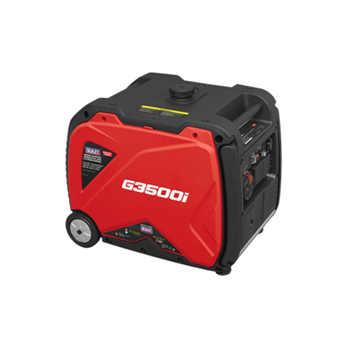 Sealey G3500I 3500W Inverter Generator 230V 4-Stroke Engine