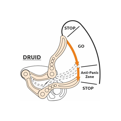 CAMP DRUID Descender 10mm - 11mm Static Ropes