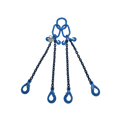 30 tonne Grade 100 4Leg Chainsling c/w Safety Hooks