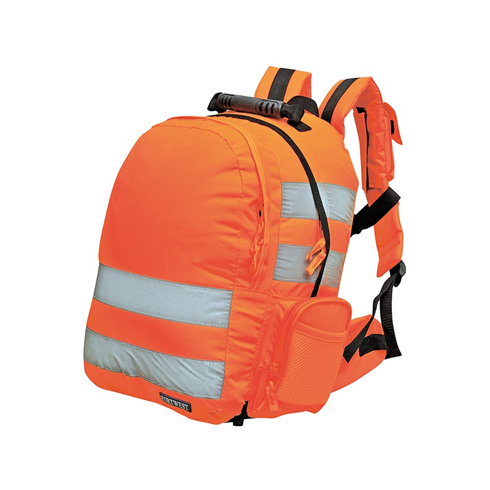 Portwest B904 Quick Release Orange Hi-Vis Rucksack