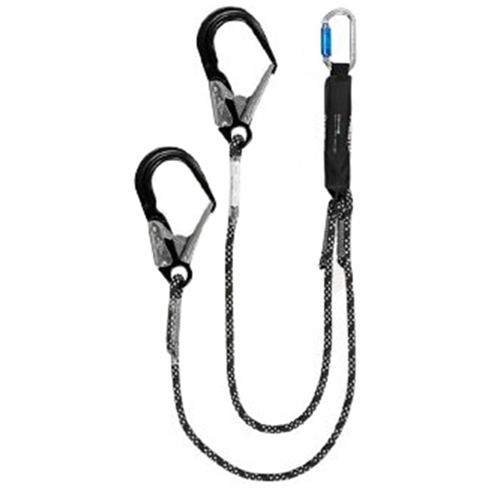 Abtech Safety 1504H Twin Edge Rope Fall Arrest Lanyard 2mtr