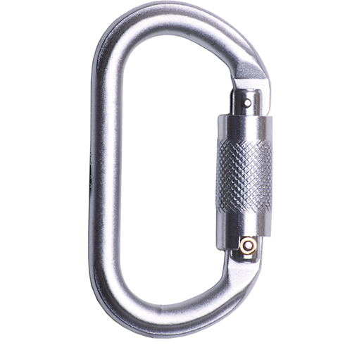 Karabiner Screw Lock, Stainless Steel (19mm Opening)