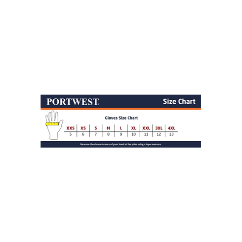 Portwest A755 VHR15 Nitrile Foam Impact Glove