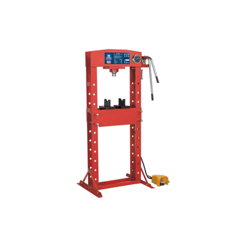 Sealey YK309FAH 30tonne Floor Type Air/Hydraulic Press with Foot Pedal
