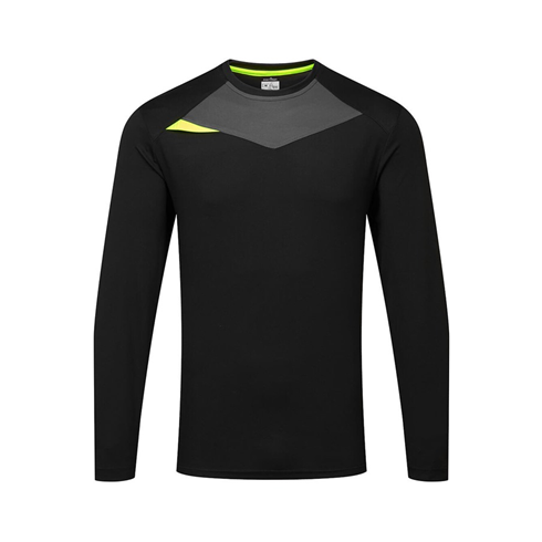 Portwest DX415 Long Sleeve T-Shirt Metro Black