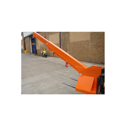 4tonne Fork Mounted Adjustable Height Extending Jib