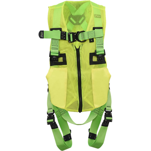 Kratos FA1030400 Reflex 3, 2-point High Visibility Harness| Safety Lifting